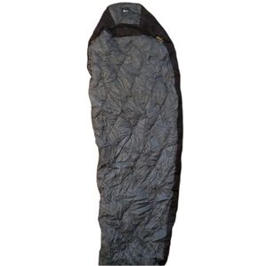 REI Travel Down 45+ Degree Gray Green & Black Sleeping Bag Plus Compression Sack